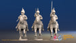 French Dragoon covered galloping set 3 alternate view