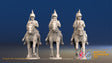 French Dragoon covered trotting set 1 alternate view