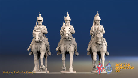 French Dragoon covered trotting set 1 alternate view