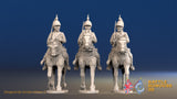 French Dragoon covered trotting set 2 alternate view