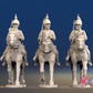 French Dragoon Covered Helmet Trotting Set 3