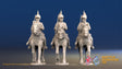 French Dragoon covered trotting set 3 alternate view