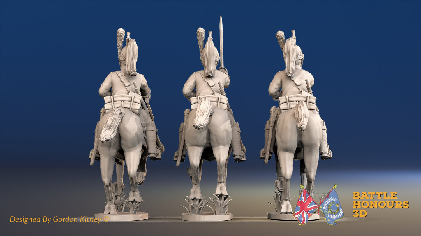 French Dragoon Uncovered Galloping Set 1