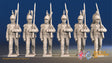 French elite foot Dragoon march attack helmet