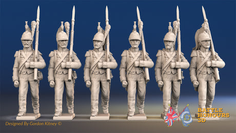 French elite foot Dragoon march attack helmet