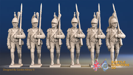 French elite foot Dragoon march attack helmet gaiter