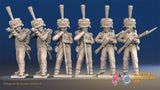 French elite Voltigeurs colpack loading and firing alternate view