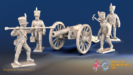 French foot artillery covered shako gaiter loading alternate view
