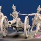 French foot artillery shako gaiter firing alternate view