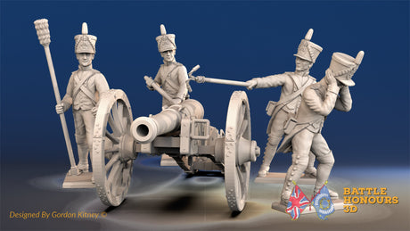 French foot artillery shako gaiter firing alternate view