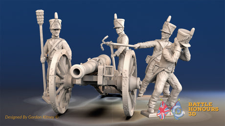 French foot artillery trouser shako firing alternate view