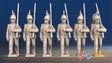 French foot Dragoon march attack helmet
