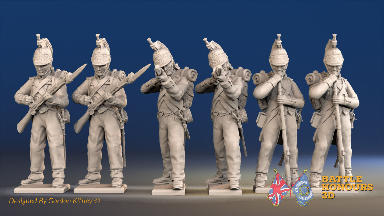 French Foot Dragoons