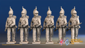 French foot Dragoon trouser advancing set 1 alternate view