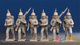 French foot Dragoon trouser advancing set 2