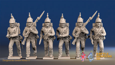 French foot Dragoon trouser advancing set 2