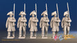 French Fusiliers bicorn greatcoat alternate view