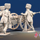 French Guard horse artillery loading rear view