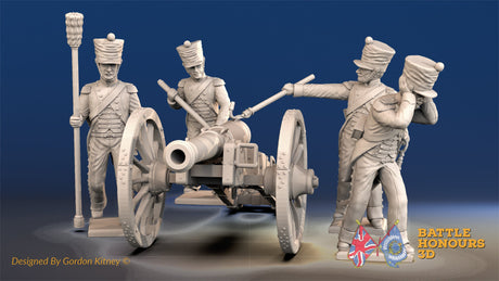 French horse artillery covered shako firing alternate view