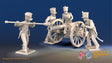 French horse artillery covered shako loading alternate view