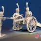 French horse artillery shako firing and loading alternate view