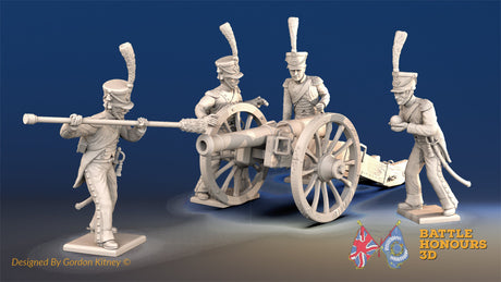 French horse artillery shako firing and loading alternate view