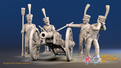 French horse artillery shako firing alternate view