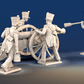 Napoleonic French Horse Artillery - Loading Crew, Covered Shako