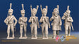 French light infantry command march attack shako alternate view