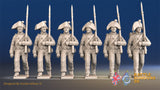 French march attack Fusiliers bicorn alternate view