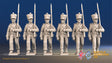 French march attack Fusiliers shako alternate view