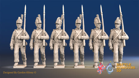French Tarleton Fusiliers march attack trousers alternate view