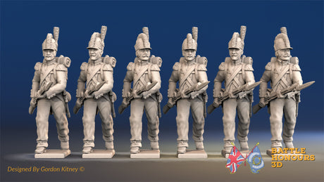 French Tarleton Voltigeurs advancing trousers alternate view