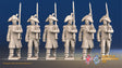 French Voltigeurs march attack greatcoat alternate view