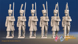 French Voltigeurs shako greatcoat alternate view