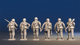 WW2 German Infantry - Advancing, Helmet and Gaiters