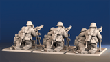 WW2 German Infantry - Mounted MG42 Machine Gun Team