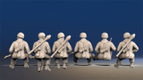 WW2 German Fallschirmjäger - Tank Riders, Covered Helmets