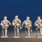 WW2 German Waffen-SS - Advancing, Field Caps and Boots