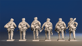 WW2 German Waffen-SS - Advancing, Field Caps and Boots