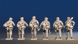 WW2 German Waffen-SS - Advancing, Field Caps and Gaiters