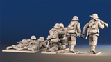 WW2 German Waffen-SS - MG42 Machine Gun Team