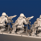 WW2 German Waffen-SS - Mounted MG42 Machine Gun Team