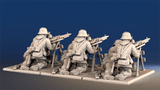WW2 German Waffen-SS - Mounted MG42 Machine Gun Team