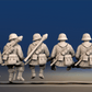 WW2 German Waffen-SS - Tank Riders, Covered Helmets and Gaiters