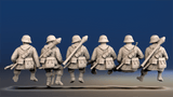 WW2 German Waffen-SS - Tank Riders, Covered Helmets and Gaiters