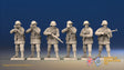 WW2 German Smock Gaiters Helmet Firing miniature figures front view