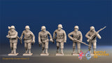 German infantry advancing gaiter helmet