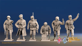 German infantry command figures