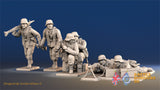 German infantry MG42 team alternate view